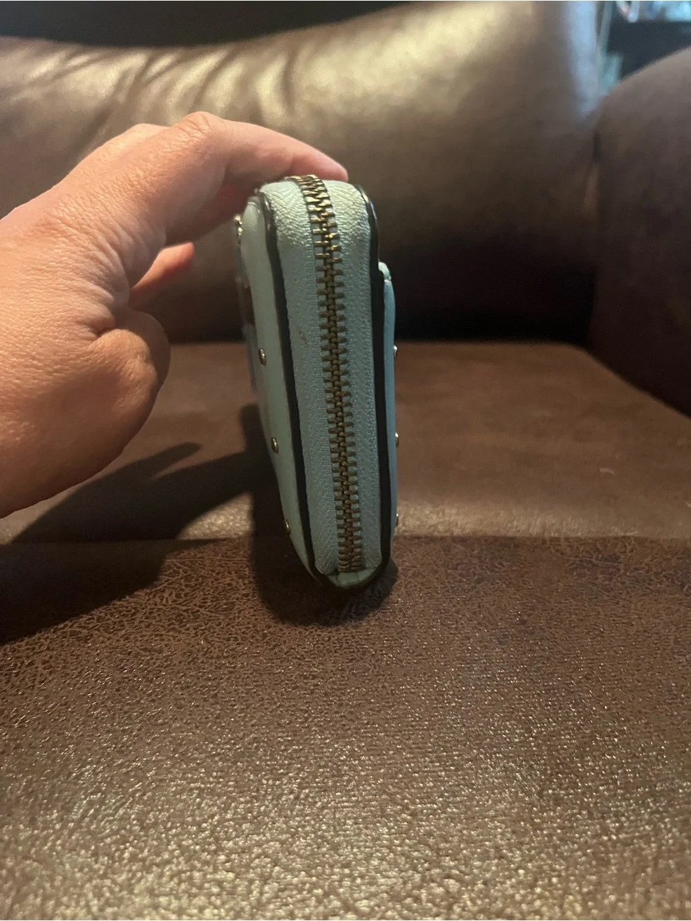 Kate Spade pale blue wallet